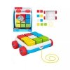 Fisher Price Klocki aktywizujące do ciągnięcia Wózek GJW10 Wózek